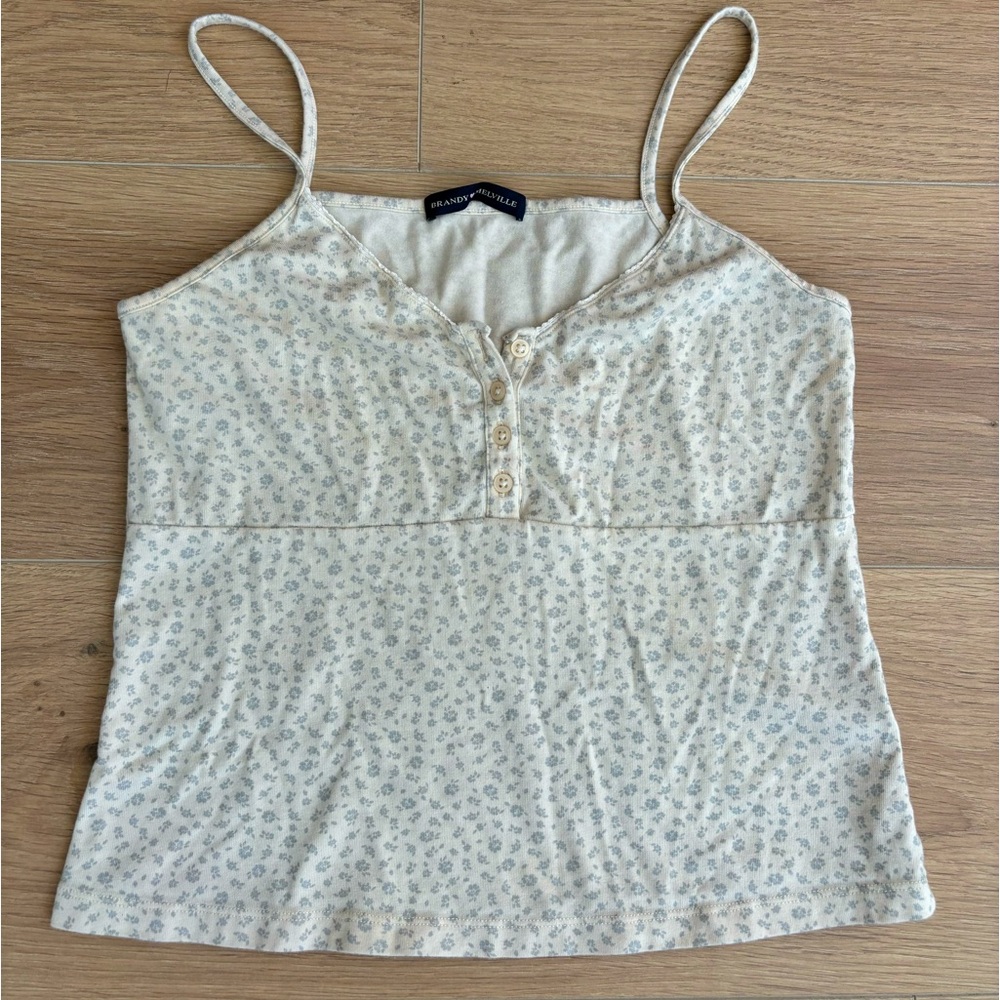 Brandy Melville Floral Tank